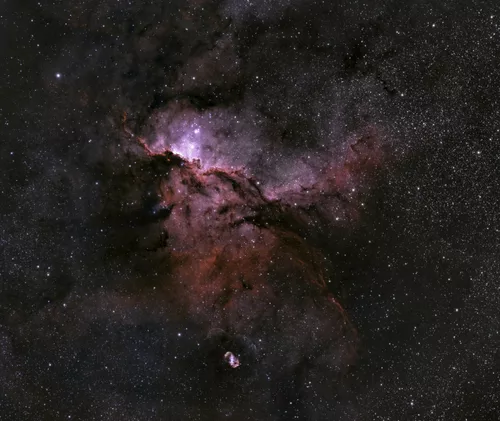 Fighting Dragons Of Ara Panorama NGC6188