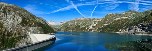 .........die Staumauer in der Kölnbreinsperre......