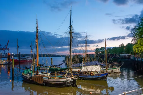 Abends am Museumshafen