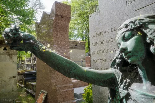 Am Cimetière de Montmartre